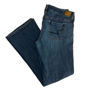 American Eagle Favorite Boyfriend Bootcut Jeans - Size 14 Long